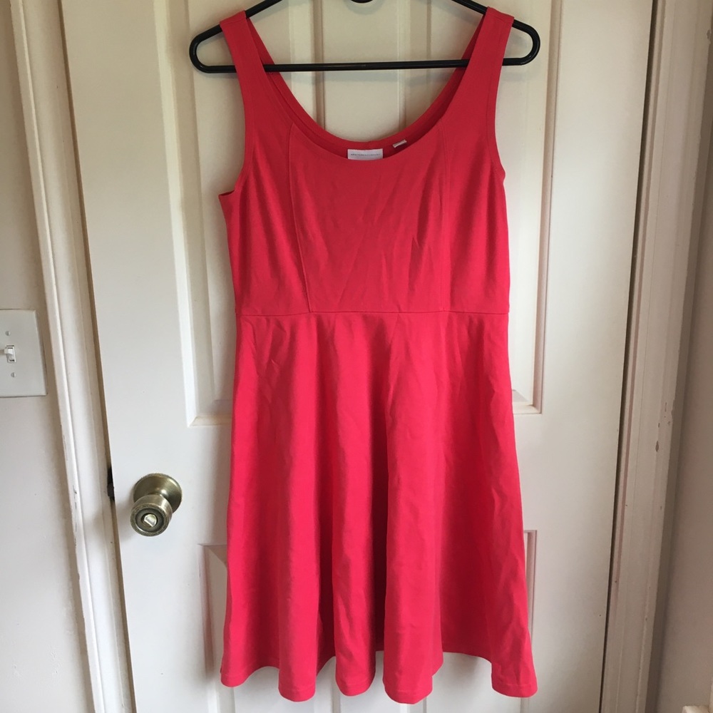 New York & Company Simple Pink Dress